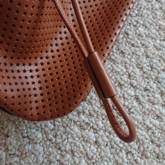 Rebecca Minkoff Star Perforated Bucket Bag - Picture 6 of 12